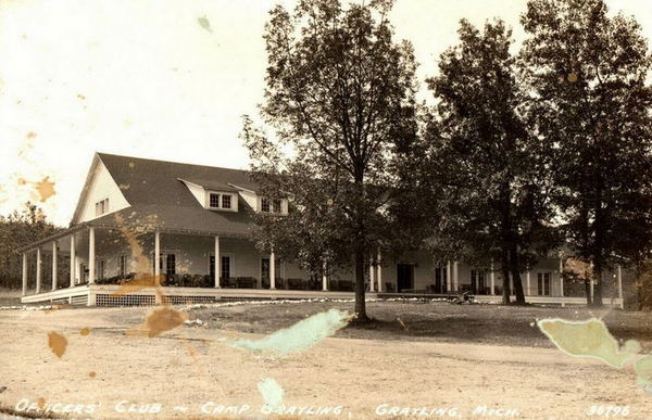 Camp Grayling - Old Postcard View (newer photo)